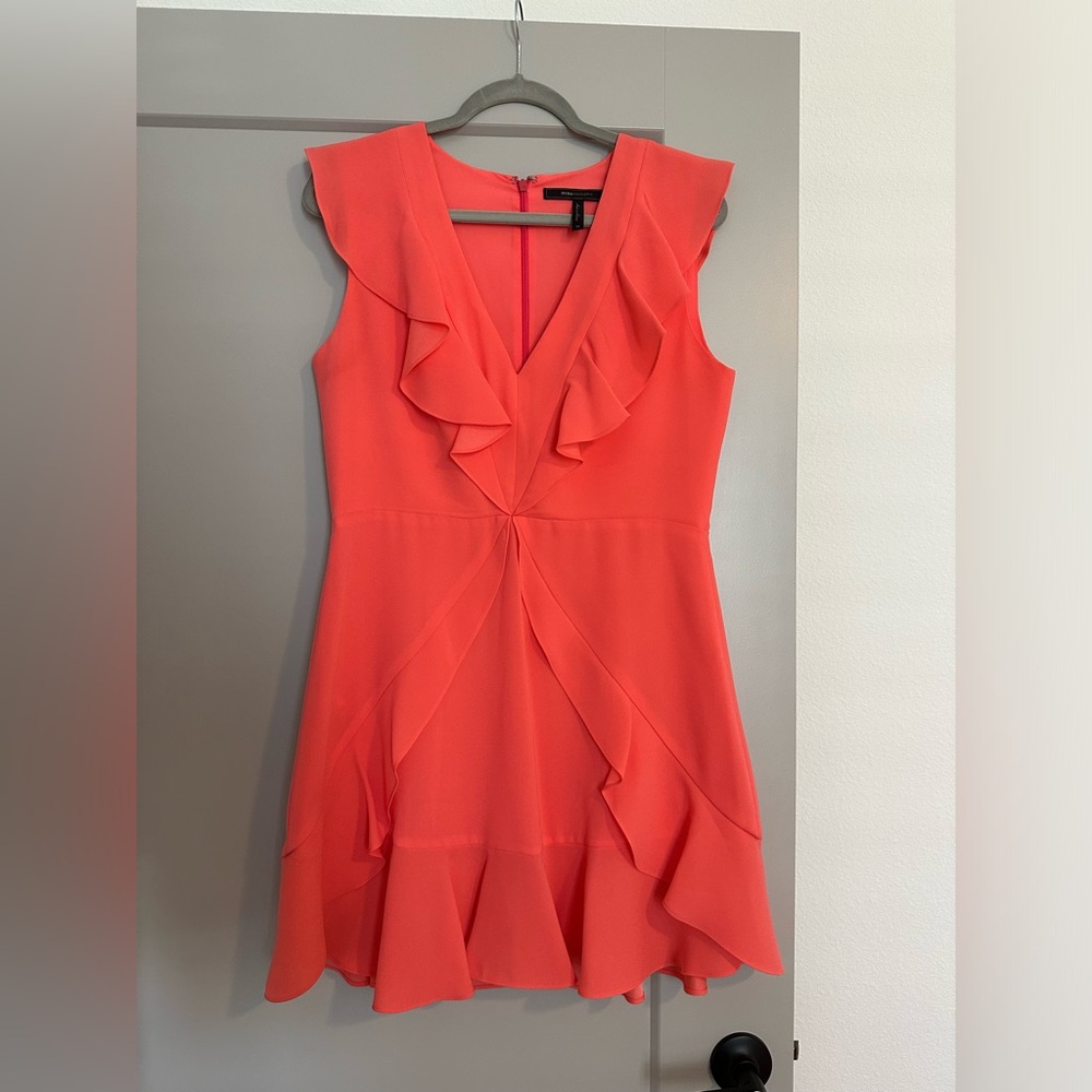 Coral BCBG Dress